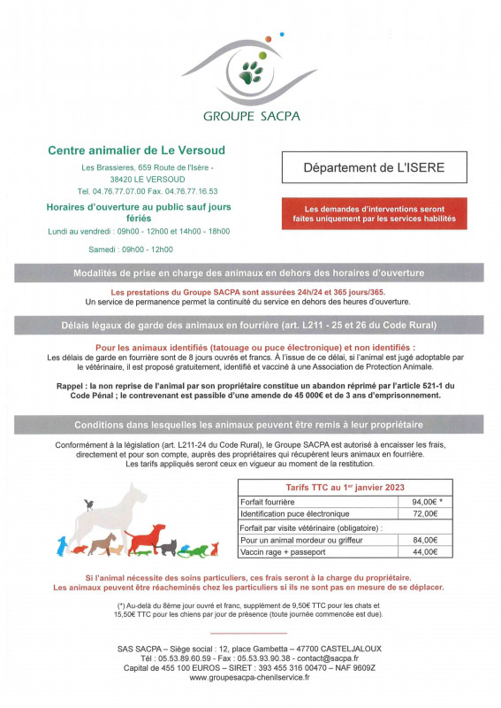 Groupe SACPA 2023